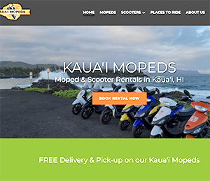 Kauai Rental Mopeds and Scooters