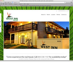 West Inn Kaua'i - in historic Waimea Town